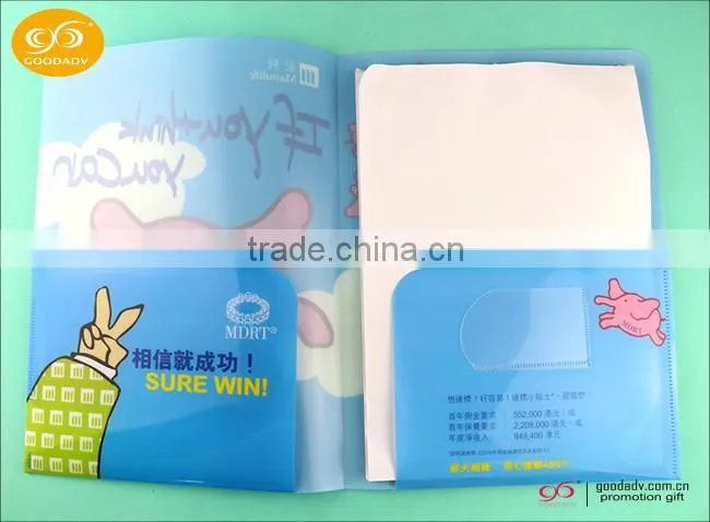 2016 new products plastic folder wholesale cheap a4 file folder