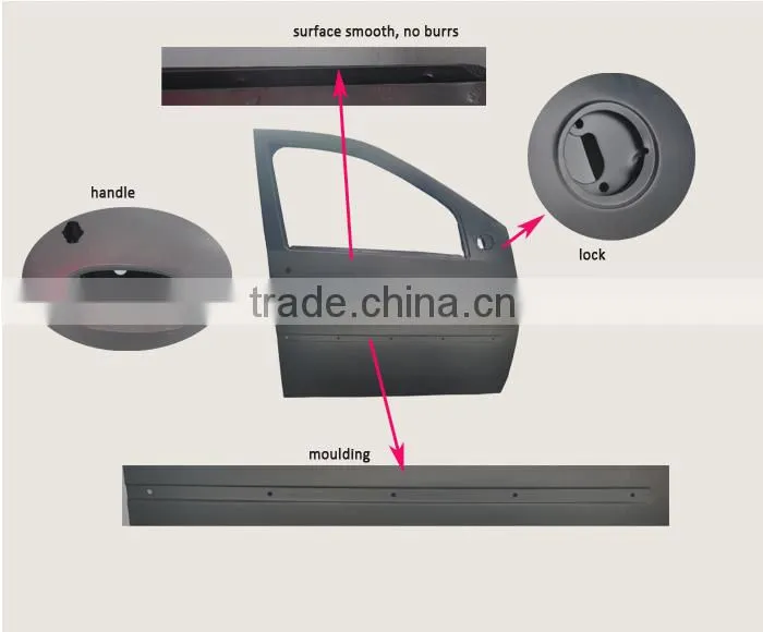 OEM Steel Rear Door For Fiat Palio Car Auto Body Parts