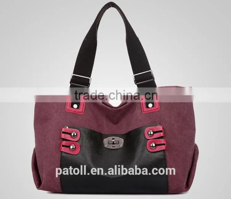 Printed cotton bag/promotional bag/custom printed custom canvas tote bag