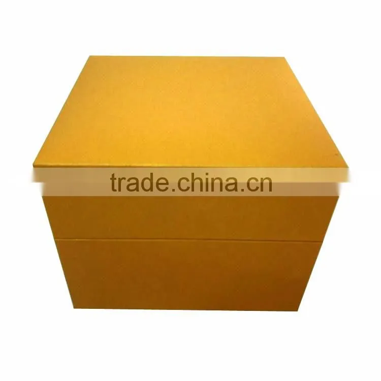Luxury Gold Art Paper Watch Packaging Box .