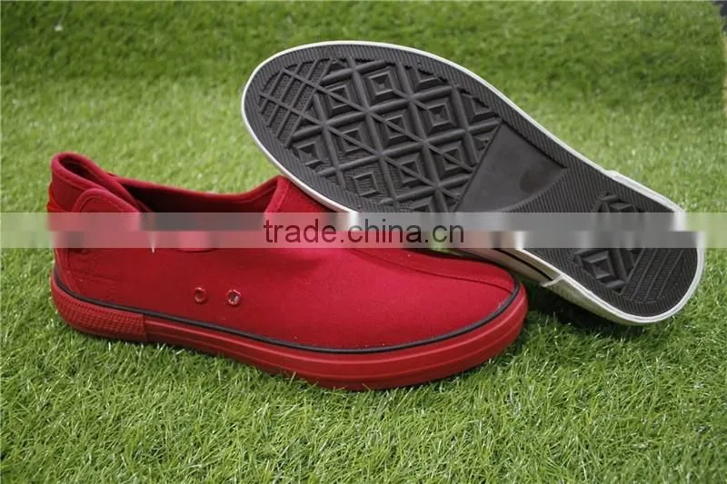 2016 slip on skull wholesale men canvas shoes