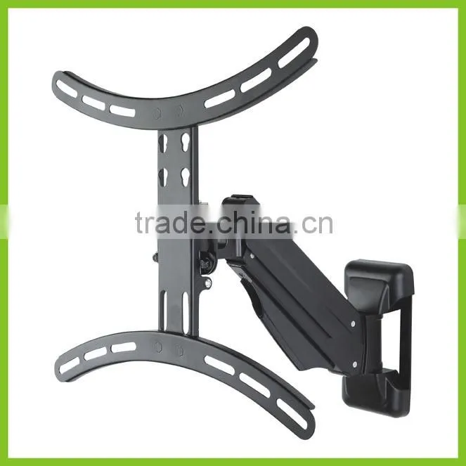 GS102M-SW VESA 400x400 Gas Spring Full Motion articulating TV Arm Brackets