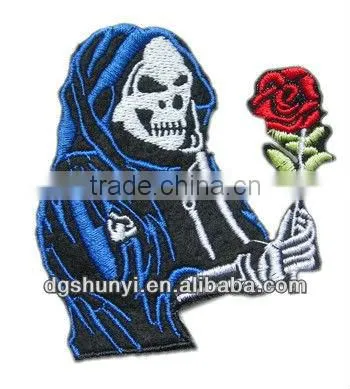 chain embroidery for jacket applique
