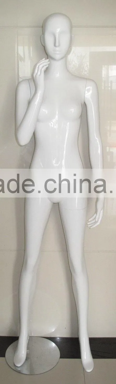 Glossy mannequins