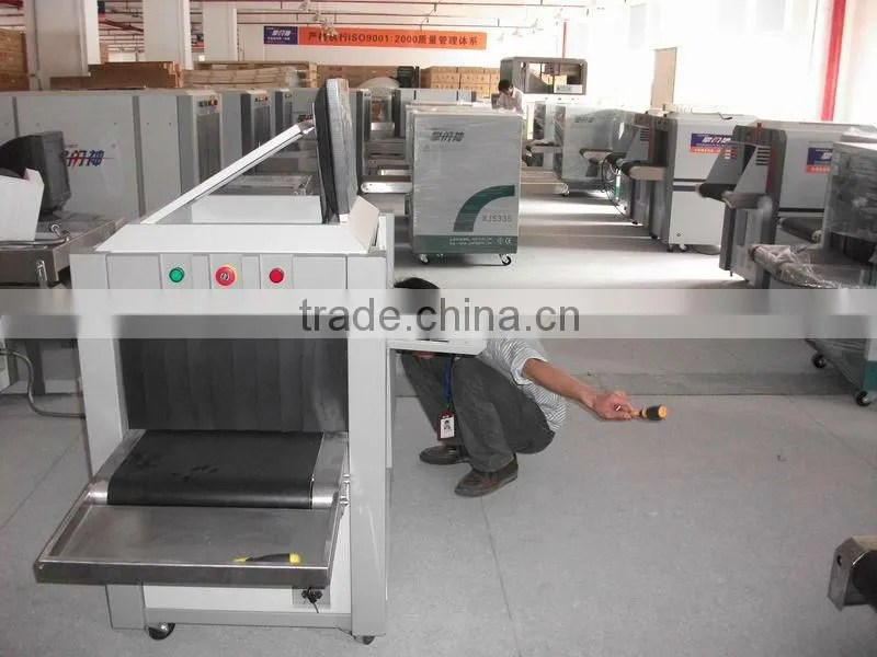 Smart Airport X Ray Baggage Scanner with High Resolution Color Lcd Display