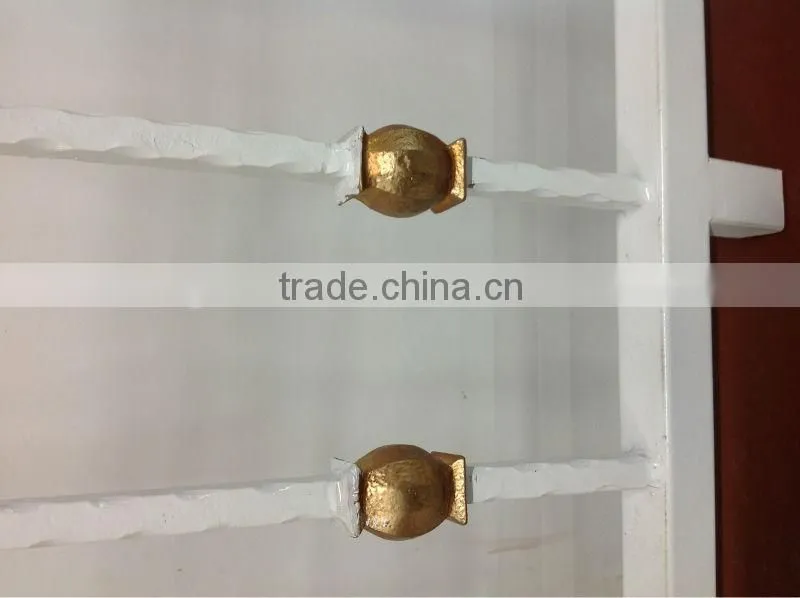 Top-selling rod iron modern design for balcony railing