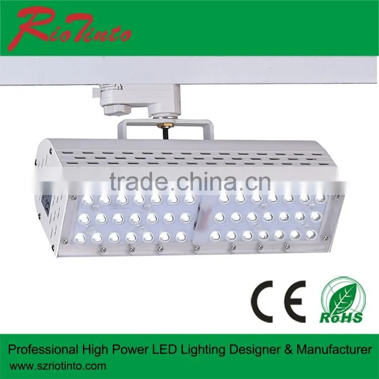 3 years warranty warm white 2700~3200K led track lighting 30w Specialty shops lighting