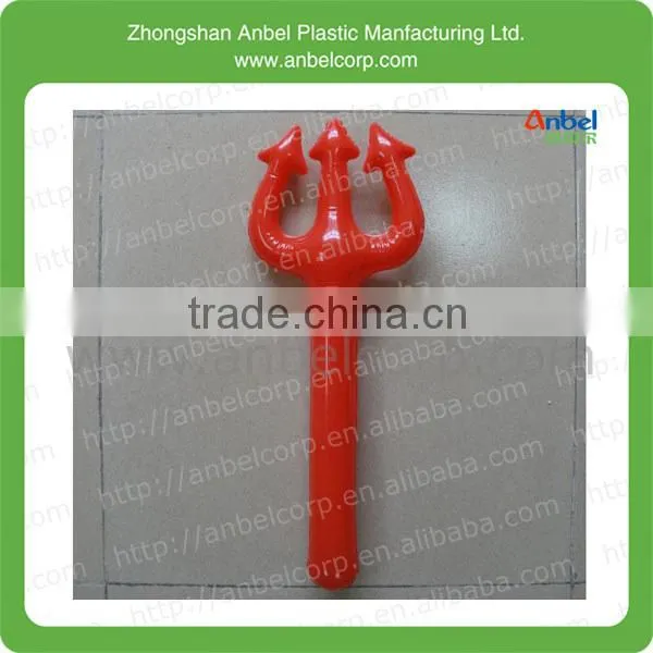 Inflatable Stick trident Birthday Party Favor Red Demon Devil Trident Pitchfork Big Halloween Costume Accessory Weapon 44inch N