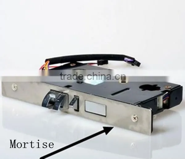 High Security Automatic 5 Latches Zinc Alloy Hotel Safe Door Lock System With 20 Cards