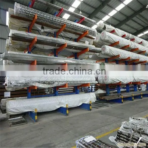outdoor galvanizing heavy duty pipe and lumber storage cantilever racking