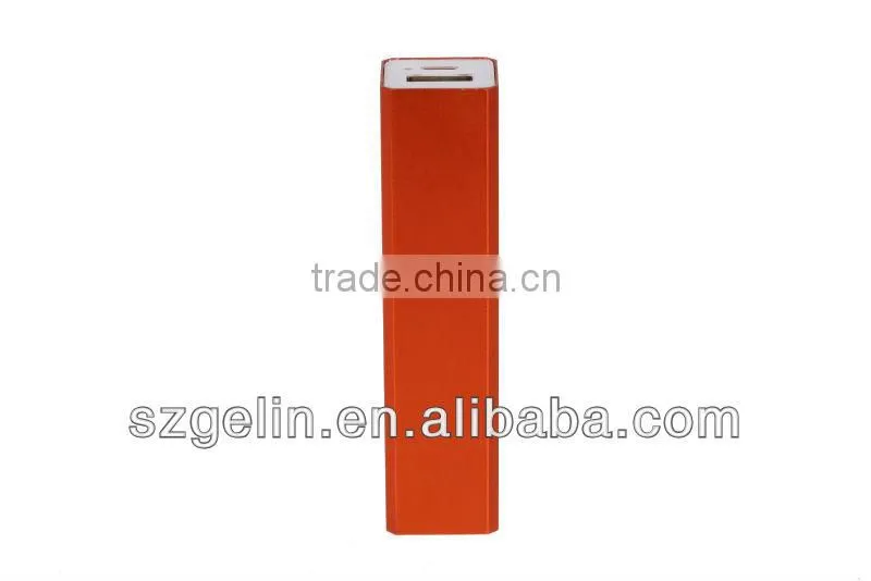 2015 easy portable rechargeable usb backup power bank