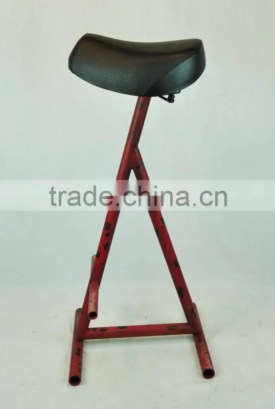French vintage industrial style furniture & stool