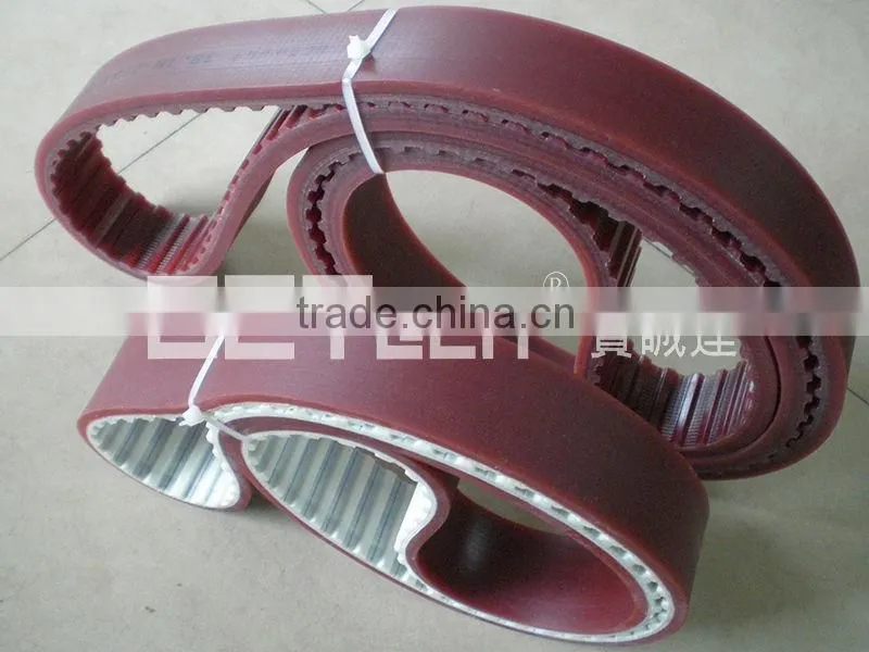 PU Timing Belt Coated With APL - Red Belt Type