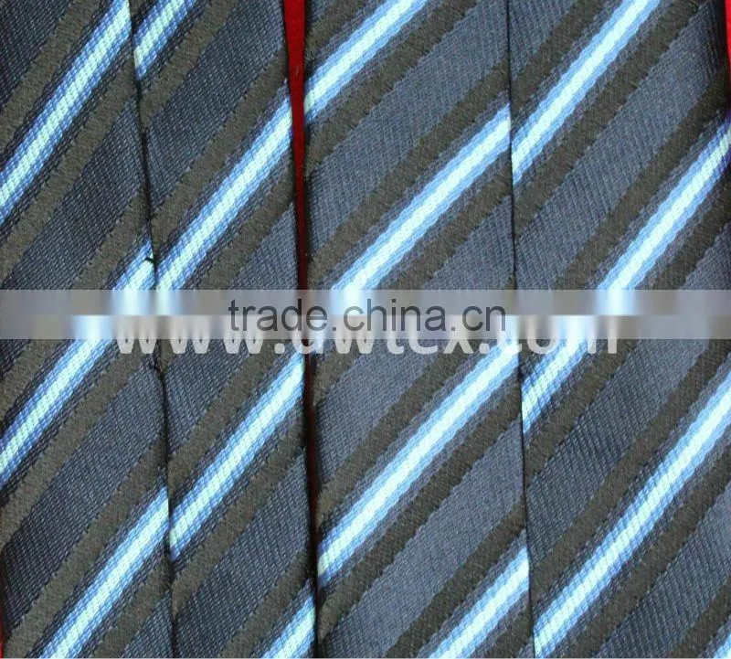 Fashion stripe man style hair silk ties