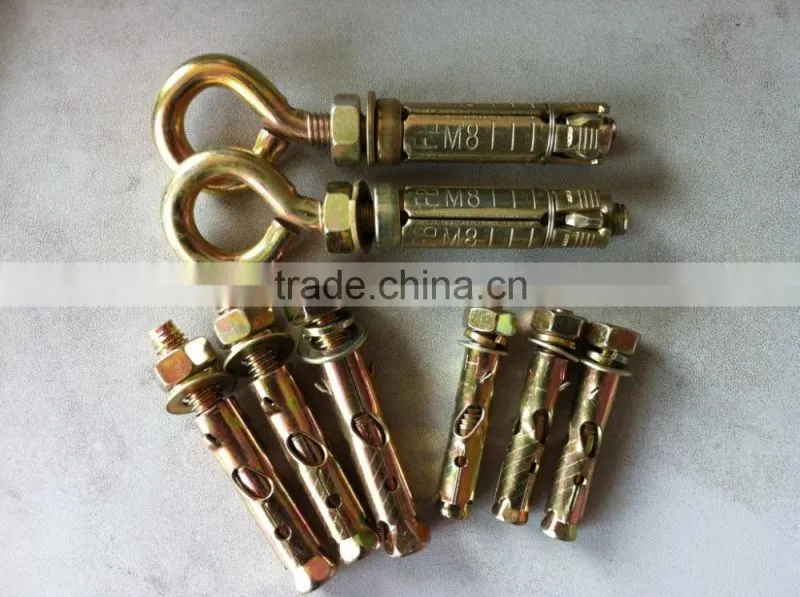 Hebei Saite Fasteners, Anchor Factory manufacture Price , Wedge anchor, Drop in anchor, Sleeve anchor, Eye&Hook anchor. M10x70