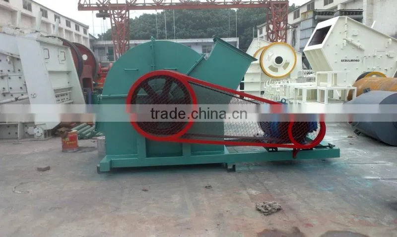 High Quality Wood Crusher Machine with Electric Motor or Diesel Engine