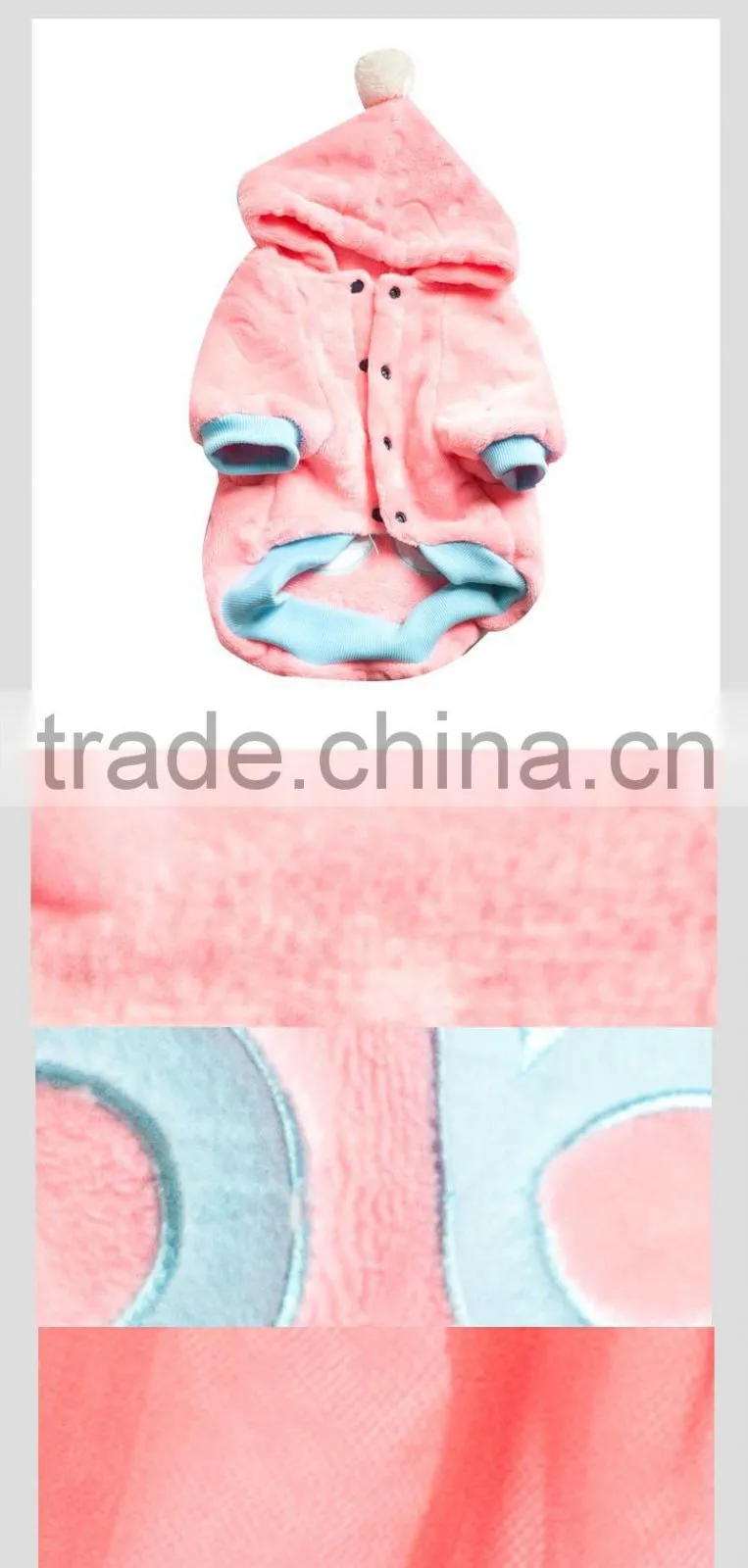 Sweet Hot Sale Soft Female Plush Cute Pet Dress Dog Clothes