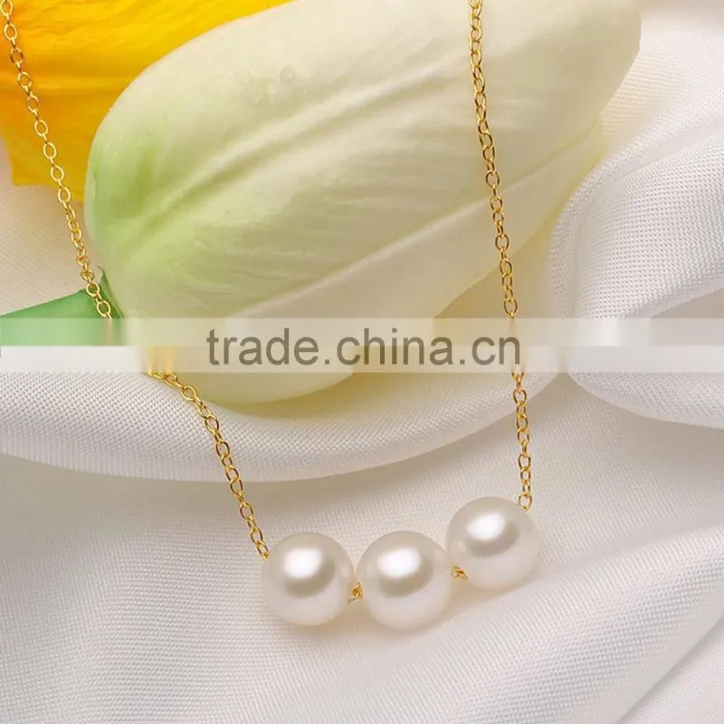 cheap AAA quality freshwater pearl choker pendant for sale