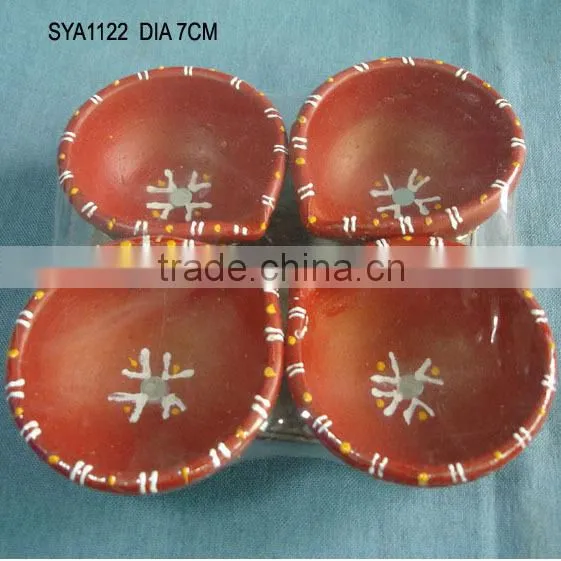 Wholesale decorative clay Diwali diyas diwali gifts