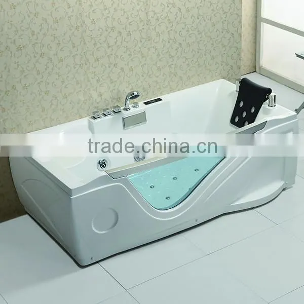 Corner installed bathtub 1810mm for one person from Asian Supplier