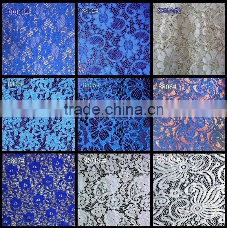 Tianhua african wedding lace fabric