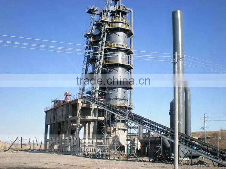 China lime calcination vertical kiln