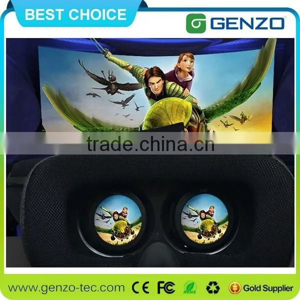 Findbest Enhanced Version VR BOX Virtual Reality Headset 3D Video Movie Game VR Glasses BOX For 4~6 inch Smartphones
