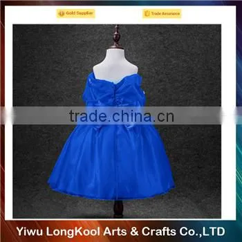 2016 Wholesale luxury girls fashion princess dress chiffon cinderella dress