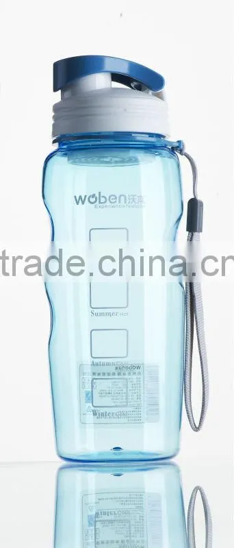 cheap plastic water bottles/cheap reusable water bottles/plastic drinking water bottle