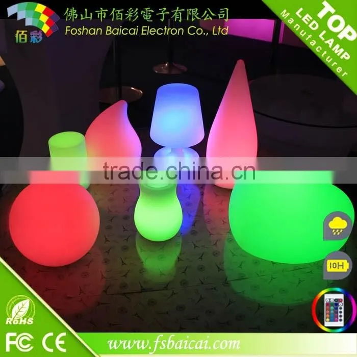 PE Material Rechargeable colorful Christmas Led Decorative light/led christmas lights wholesale