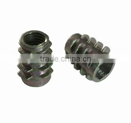 Zinc alloy furniture insert nut,Furniture/Bed/Chair,connection