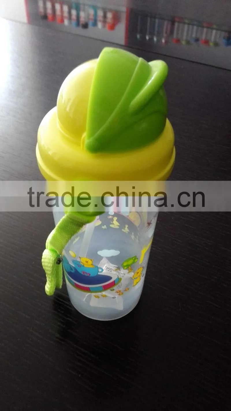 FDA children PP bottle with straw