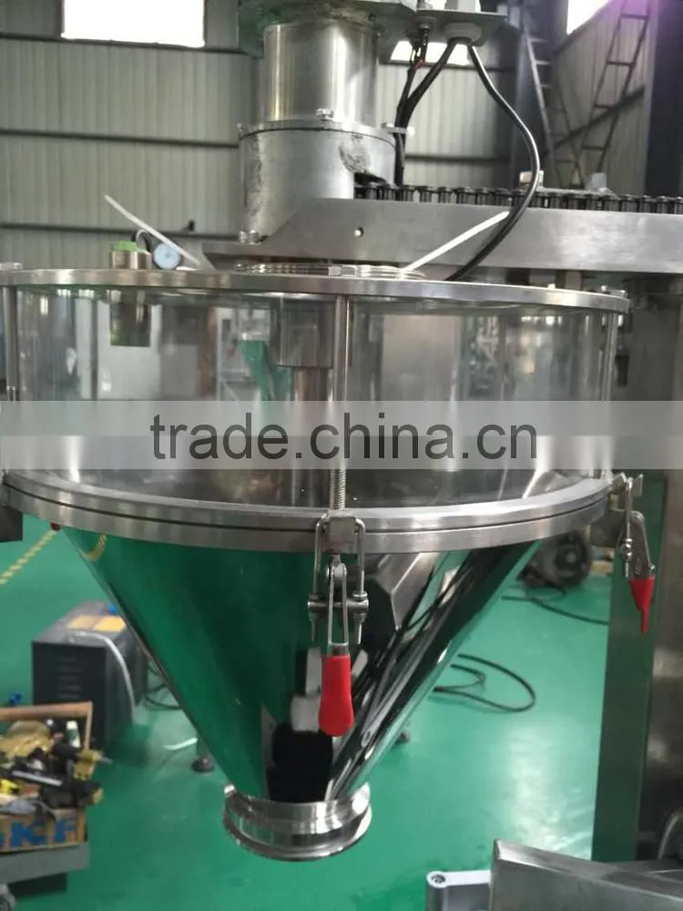 2016Shanghai TOPS automatic talcum powder filling machine