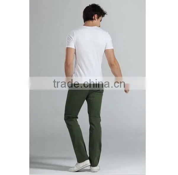 Wholesale Cheap Cotton Promotional Blank V-neck T Shirts