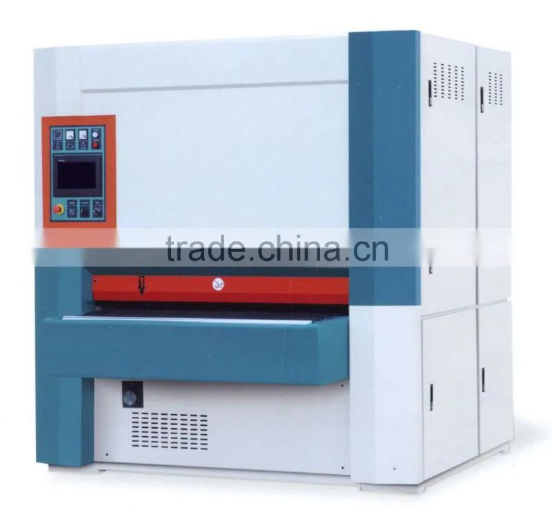 Segmental Crossing keyboard pad sanding machine for panel