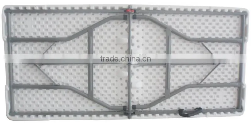 new plastic folding in half table