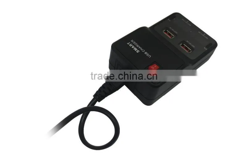 4 usb Travel charger smart charger wall travel charger usb charging port power adapter