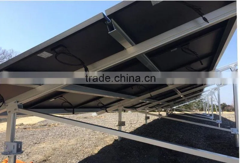 Double Column Solar Panel Mounting System