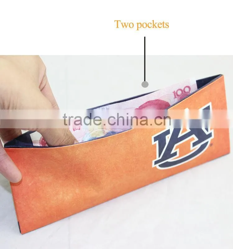 Currency us dollar wallets Pound Tyvek Wallet Euro Wallets / Purse Novelty Gift