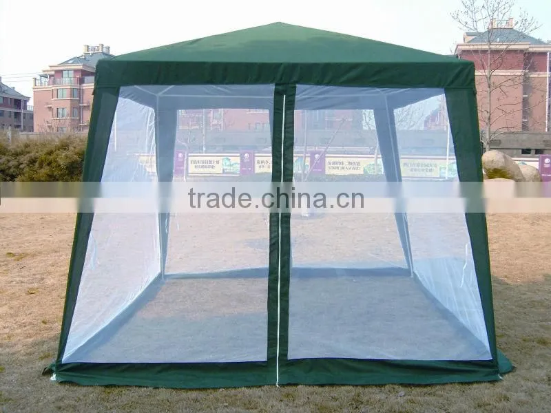 2015 polyester+mesh blinds outdoor garden gazebo