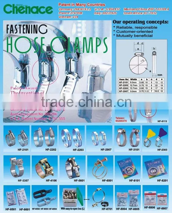 fuel injection clamps