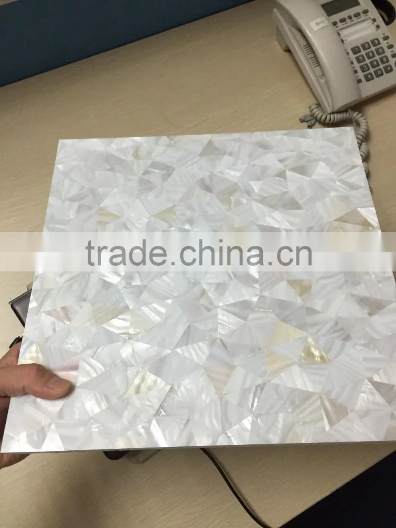 Chinese frshwater shell mosaic tile polished