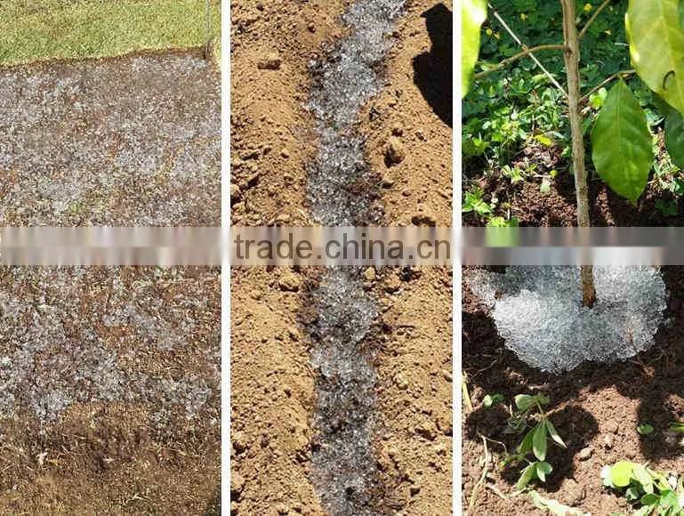 SAP potassium polyacrylate water gel for forest