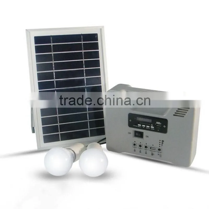 Solar Power Home Lighting System Lamp for Indoor Use
