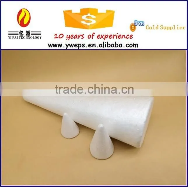 All size plastic cone tree for sale/ styrofoam christmas cone for decoration