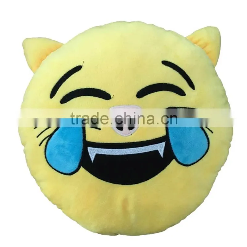 Custom Whatsapp Emoticon Plush Emoji Pillows