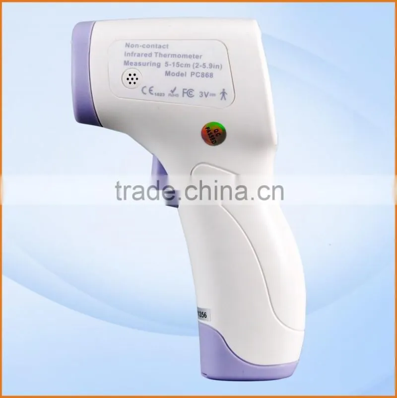 Non-contact forehead infrared thermometer with backlight ET-208