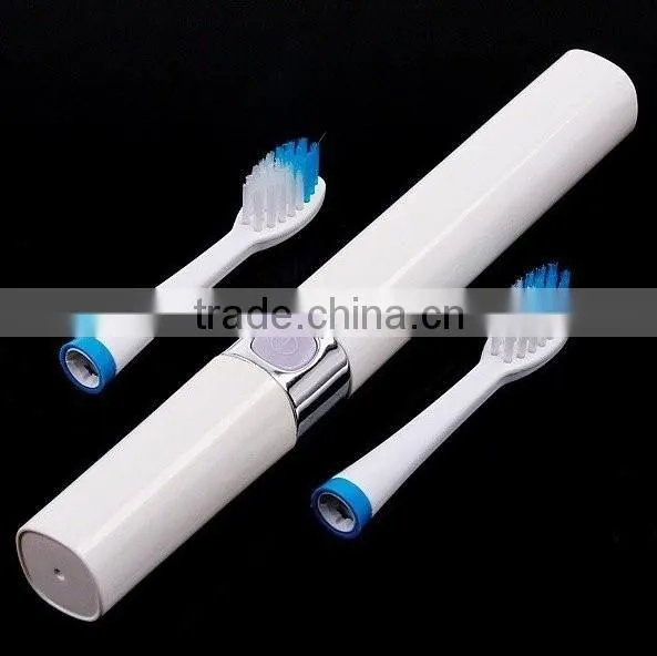 Pen type portable electric toothbrush with different colors