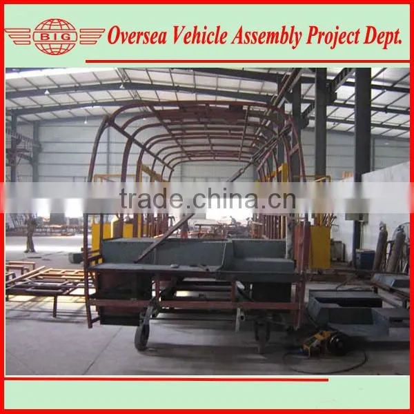 Mini Bus, Long Distance City Bus Sale, Oversea SKD CKD Bus Assembly