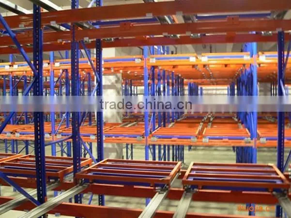 Push back racking warehouse with High Quality